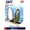 Burj Al Arab - Dubai - 3D Puzzle Model Children DIY Toys