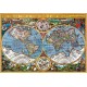 Пъзел - World Map, 1607, Pieter van der Keere
