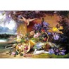Пъзел - Elegant Still Life with Flowers, Eugene Bidau 