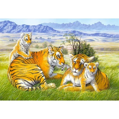 Пъзел - Tiger Family