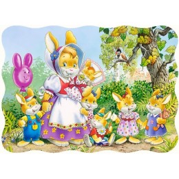 Пъзел - Rabbit Family