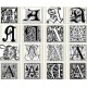 Alphabets (Ornamental Design)