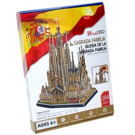 Sagrada Familia - 3D Пъзел