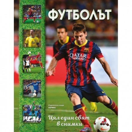 Футболът (с плакат на Роналдо)
