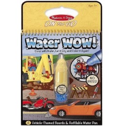 Книжка за оцветяване Вода УАУ! - Превозни средства - Water Wow - Vehicles - Melissa & Doug